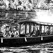 Picture Of Electric Launch 1897