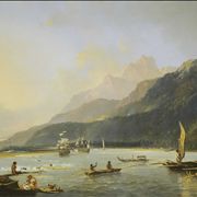 Picture Of Resolution And Adventure With Fishing Craft In Matavai Bay