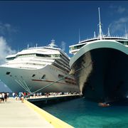 Picture Of Two Cruise Ships